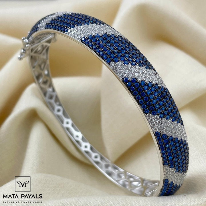 Majestic Rhodium Finish Kada