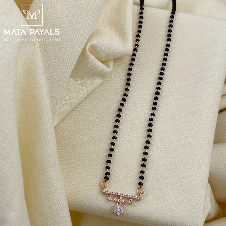 Galvanizing Zircon Mangalsutra