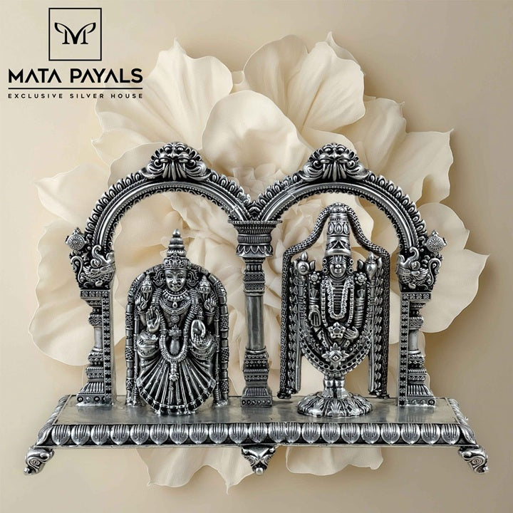 Heavy Balaji Padmavati Silver Idol