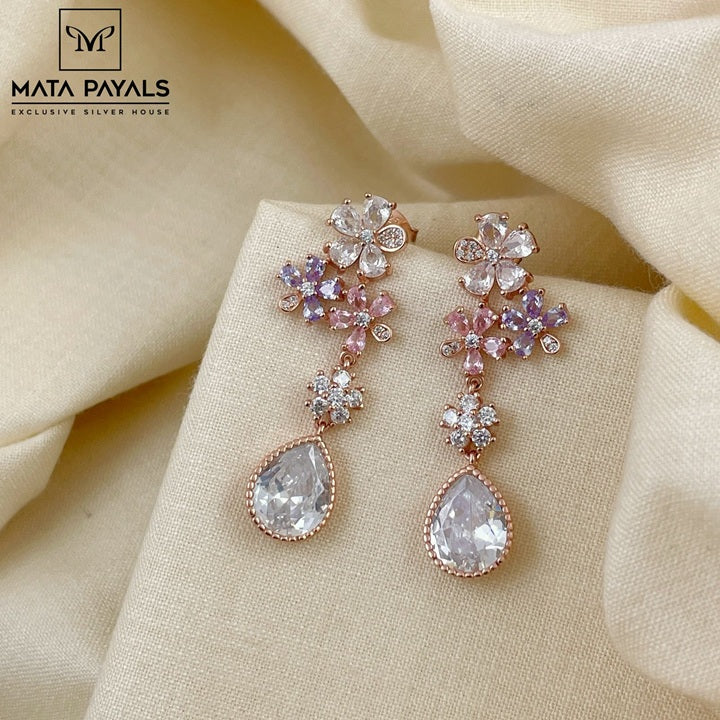 Fancy Floral Earring
