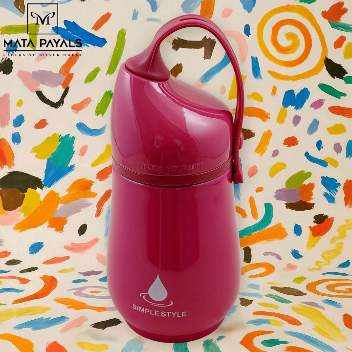 Attractive Silver Water Bottle