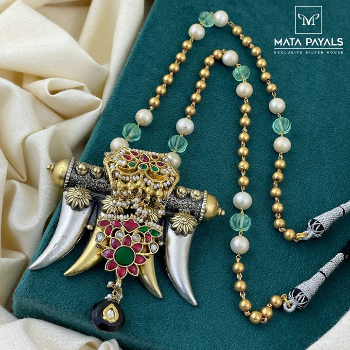 Royal Kundan Pendant Chain