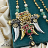 Royal Kundan Pendant Chain
