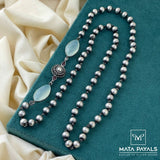 Mandala Oxidised Beaded MOP Mala