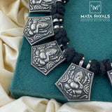 Abhaya Ganapati Tread Necklace
