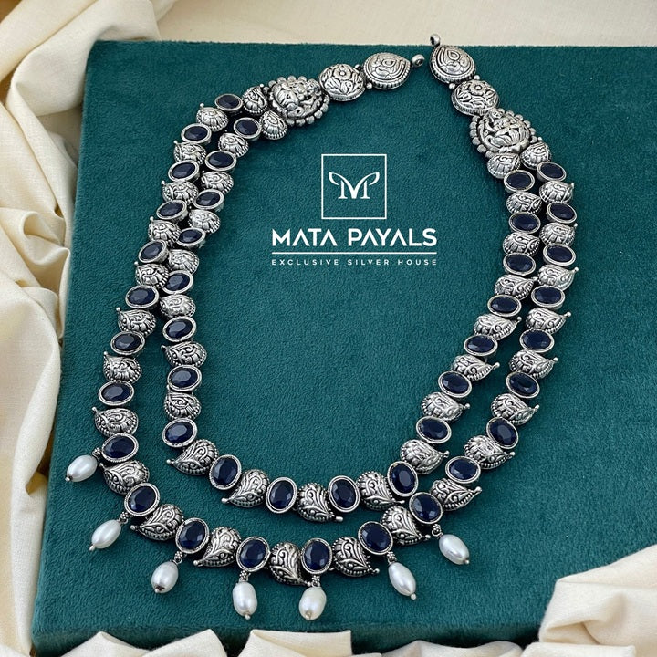 Gorgeous Maha Lakshmi Filigree Long Hara