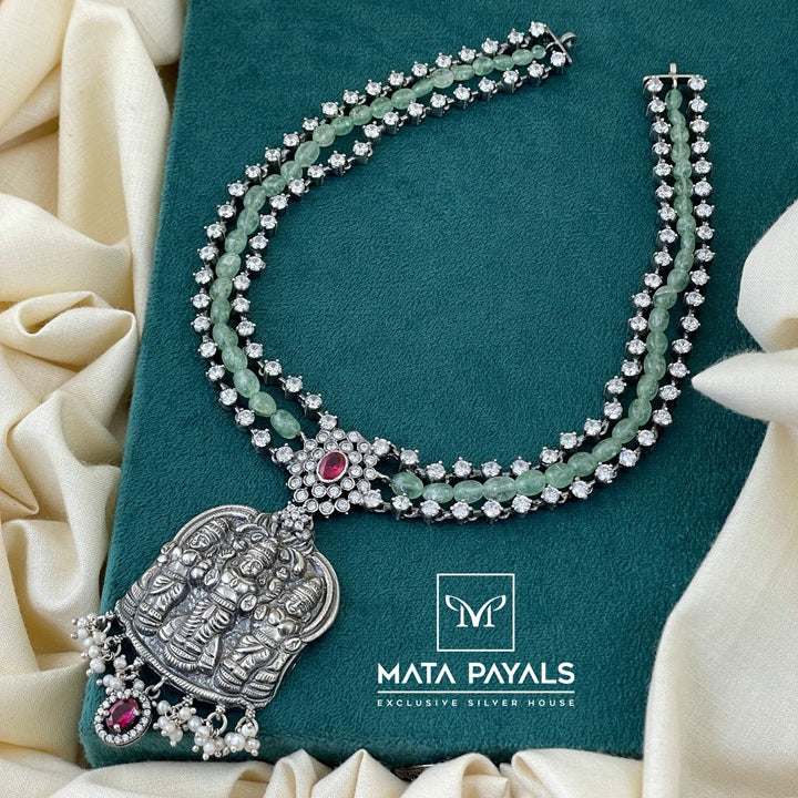 Spectacular Layered Vishnupriya Necklace
