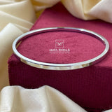 Simple Rhodium Kada