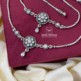 Mesmerizing Oxidised Anklet