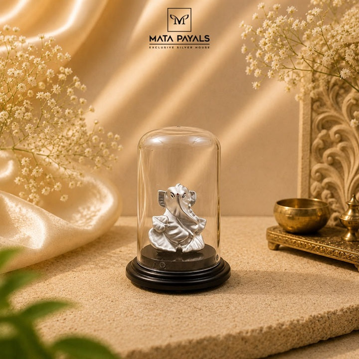 Leafe Ganesha Idol