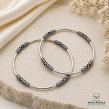 Oxidised Simple Bangle