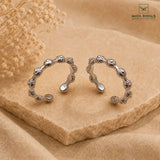 Exclusive Rhodium Toe Ring