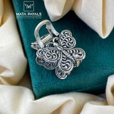 Oxidised Butterfly Clip