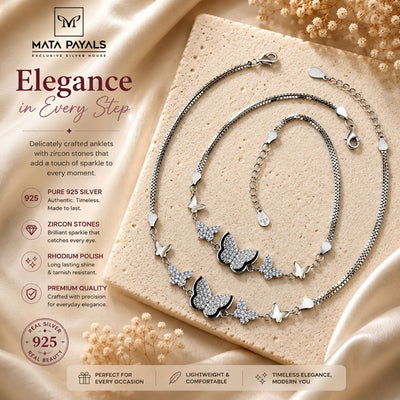 Fascinating Butterfly Anklet