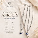 Dazzling Evil Eye Anklet