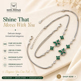 Green Zircon Anklet