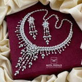 Sparkling Zircon Necklace