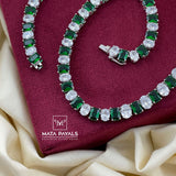 Green Zircon Necklace