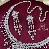 Sparkling Zircon Necklace