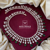 Beautiful Rose Gold Zircon Necklace