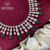 Beautiful Rose Gold Zircon Necklace
