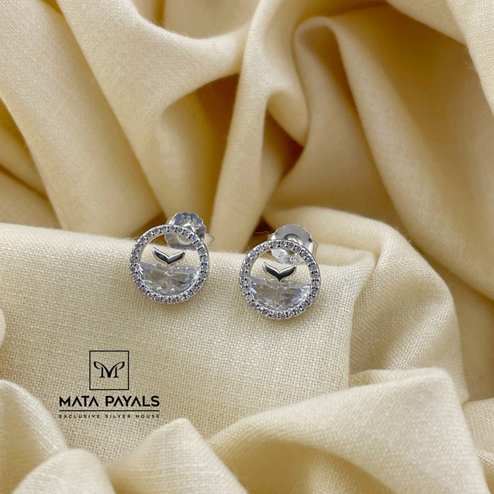 Mesmeric Zircon Stud