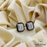 Impressive Rhodium Stud
