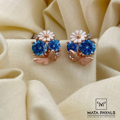 Sensational Rose Gold Stud