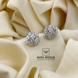 Mesmerizing Silver Stud