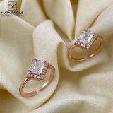 Classic Rose Gold Toe Ring