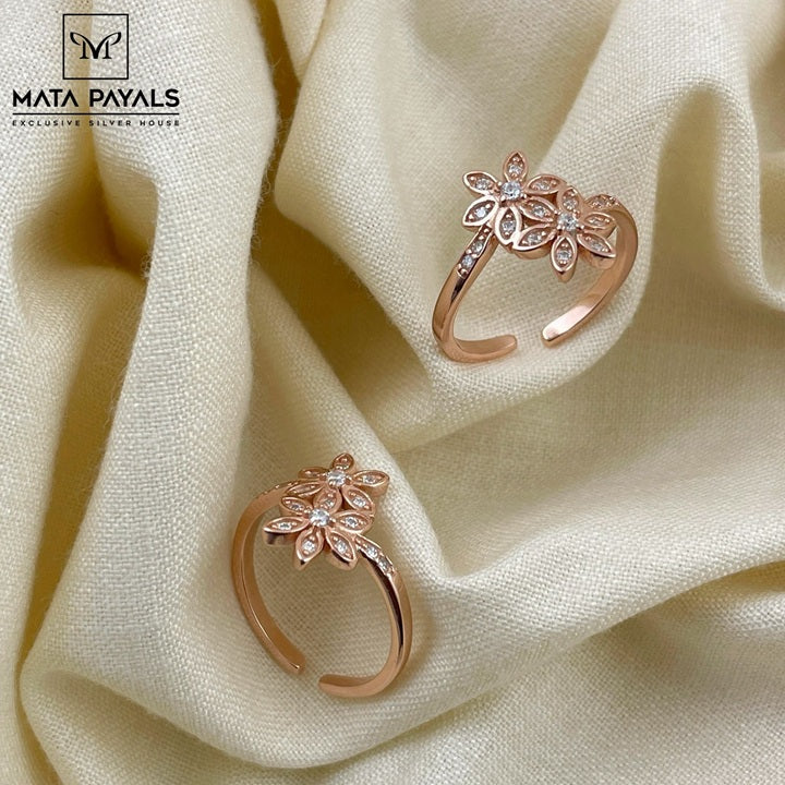 Exclusive Zircon Toe Ring – Matapayals