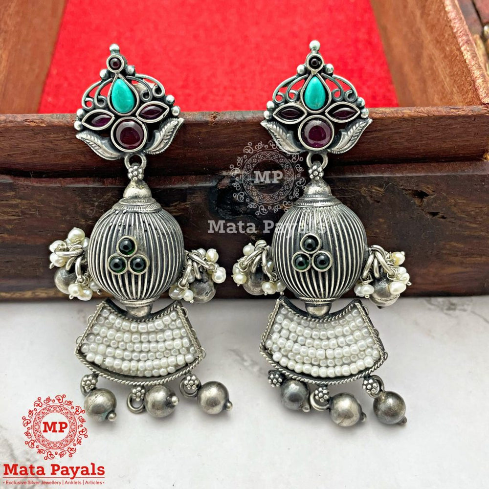 Antique Filigree Unique Chandbali