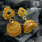 Antique Traditional Gold Plated Jhumka