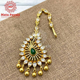 Astonishing Leafy Gold Plated Mangtika