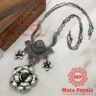 Astonishing Rajwadi Mandala Oxidised Hara