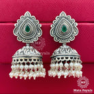 Attractive Filigree Oxidised Jhumka