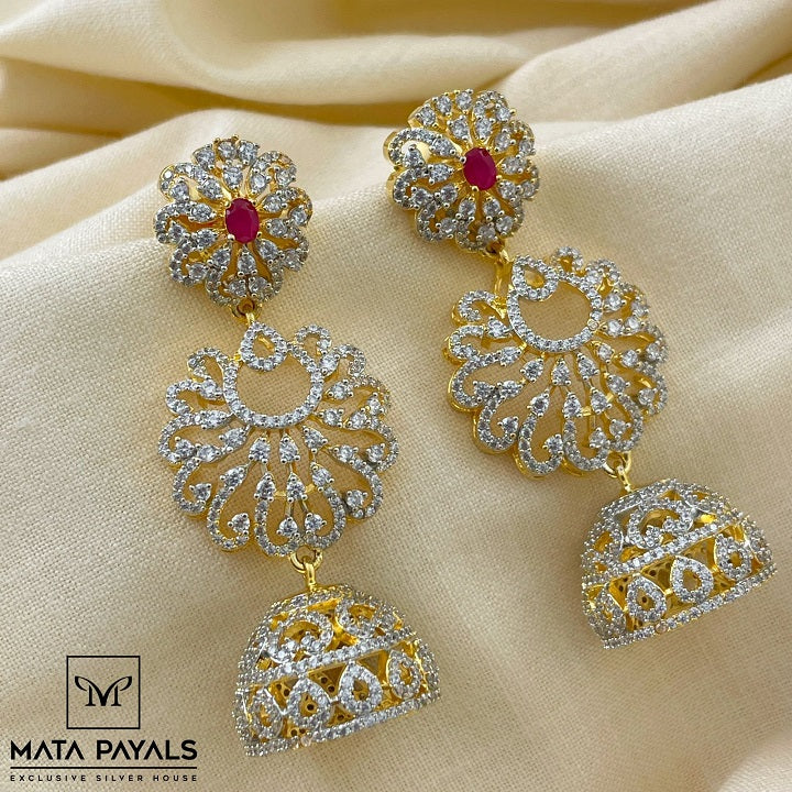 Amazing Zircon Jhumka