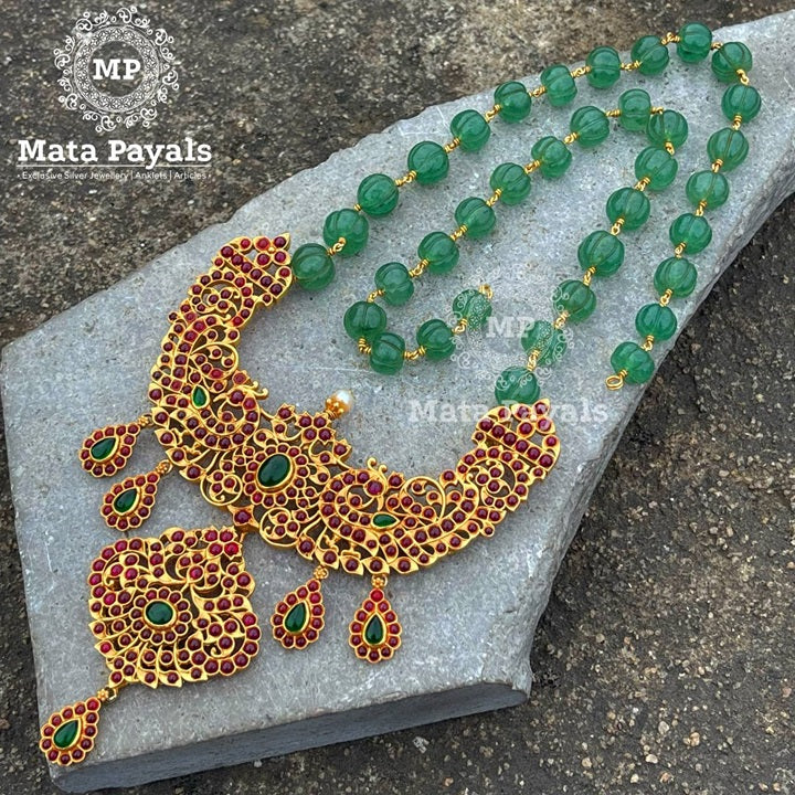 Attractive Royal R&G Silver Gold Plated Necklace