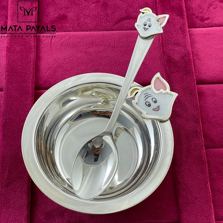 Attractive Baby Bowl And Spoon