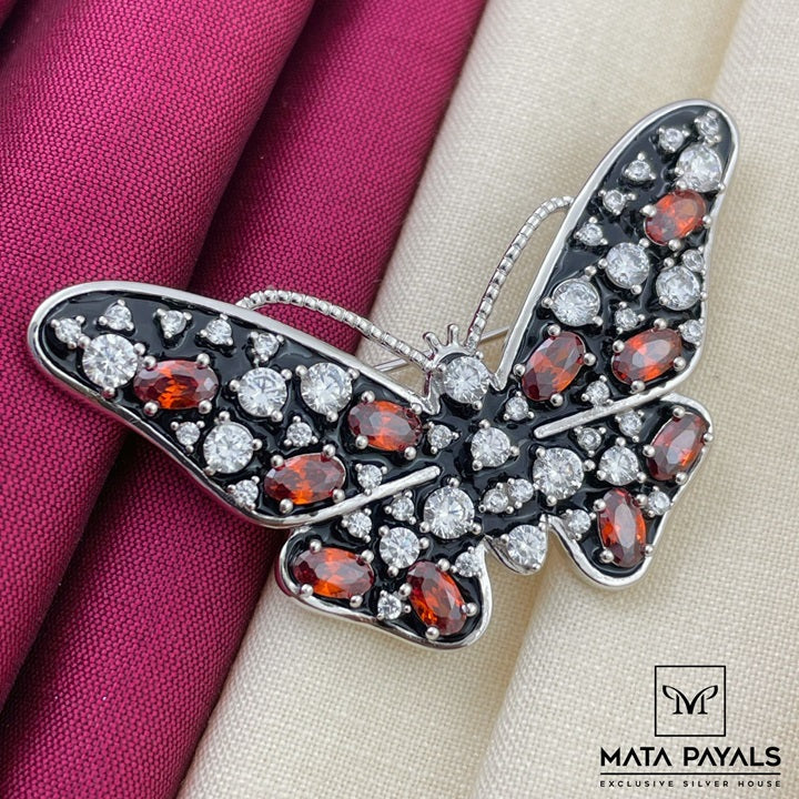 Beauteous Butterfly Brooch