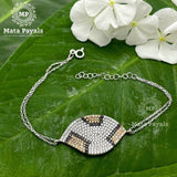 Colourful Silver Bracelet