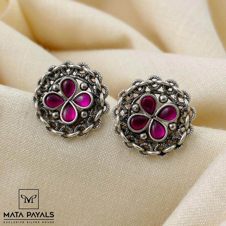 Adorable Floral Stud