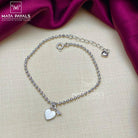 Beautiful Heart Lock & Key Women Bracelet