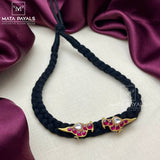 Birdie Kundan Thread Choker