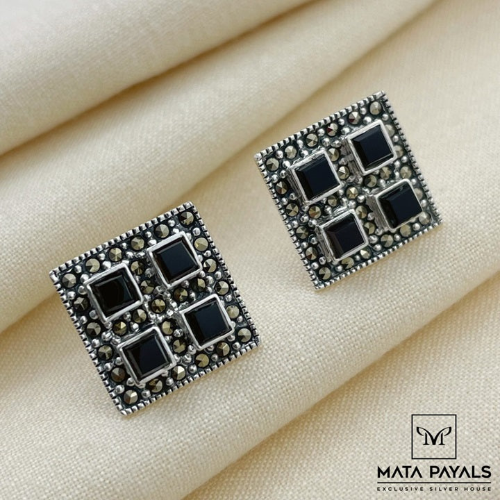 Black Onyx Studs