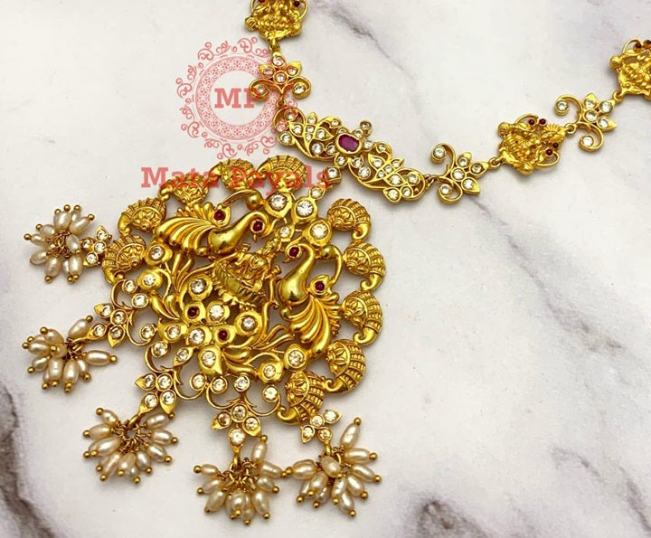 Celestial Devi Lakshmi Mayur Hara