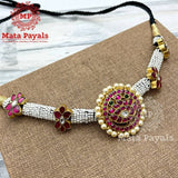 Charismatic Mayur Pearl Kundan Choker