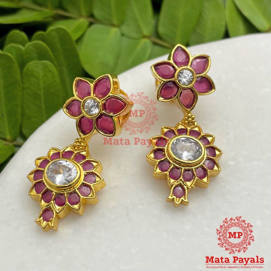  Charming Gold Plated Chandbali