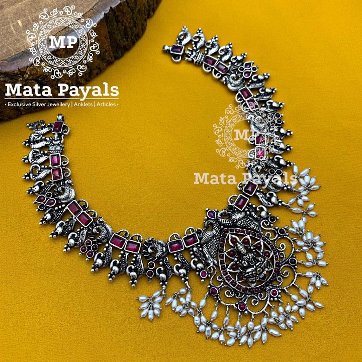 Charming Laxmi Guttupusalu Necklace