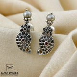 Cutesy Oxidised Stud